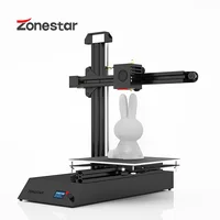 ZONESTAR-impresora 3D portátil Z6, máquina de impresión de alta precisión, Ultra silenciosa, de rendimiento, FDM, fácil instalación, envío gratis