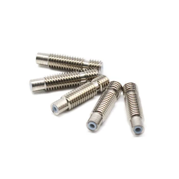 

5 pcs bowden V6 hotend Heat Break Throat for 1.75 Filament J-head 3d Printer parts Reprap Prusa i3 kosse 3D printer