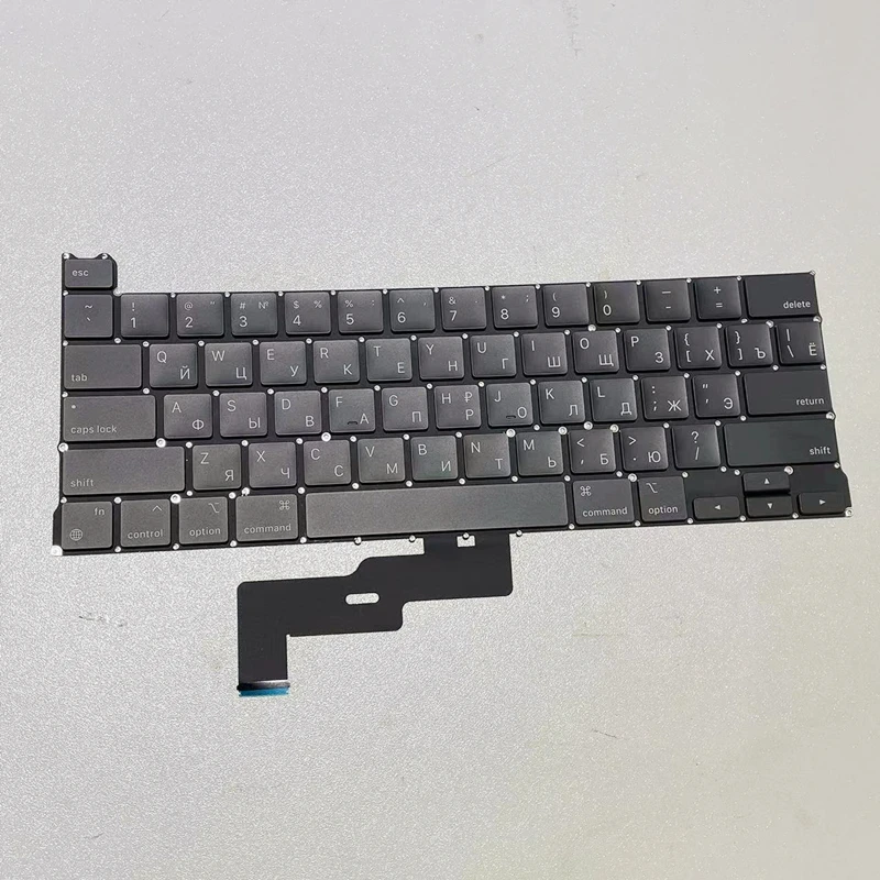Tastiera A2338 Lingua Ru Con Piccolo Invio Per Macbook Pro Retina 13 "A2338 2020 Anno