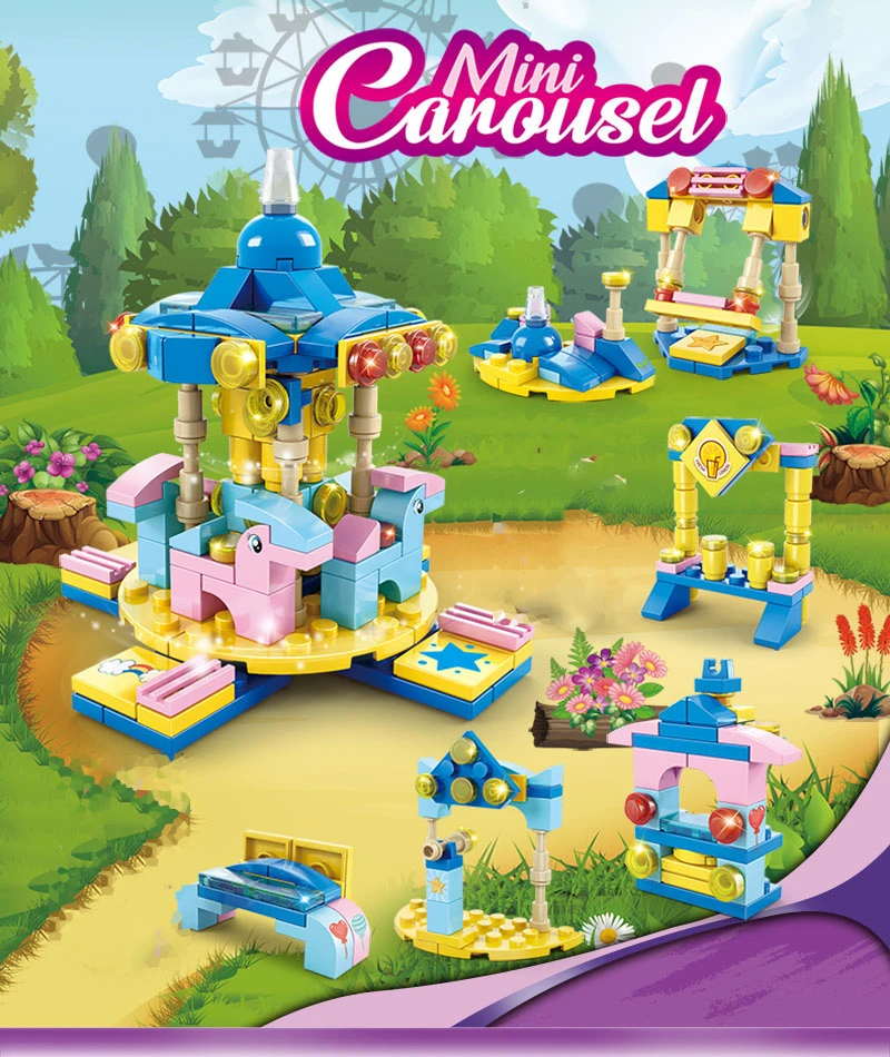 Children's Toys Building Blocks Friends Blocks Boys Girls Bricks Car Aircraft Excavator Crane City Building Engineering Vehicle (29)