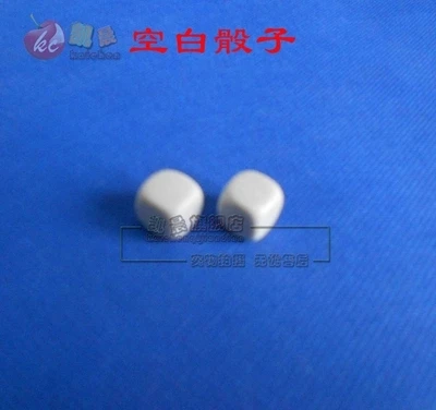 

Blank dice 12*12*12mm Mathematics teaching instrument 20pcs free shipping