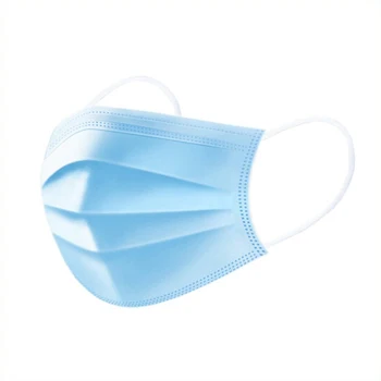 

2020 New Blue Unisex masque Masks Disposable Non-Woven Prevent Bacteria Anti-dust Mouth face Mask Three-layer Filter Proof Masks