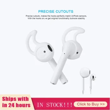 

New Soft Silicone Sport Replacement Earbud For IPod IPhone 6 6 Plus 5 5S 5C Case For AirPods Earphones Earbuds Earpods Case