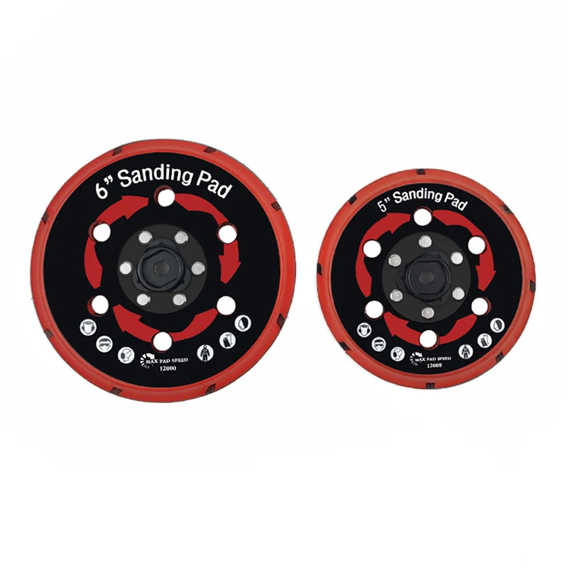 Backing Plate for Dual Action Polisher DA Polisher Backing Plate Back Holder 5 inch 125mm 6 Inch 150mm car polisher BT-Marflo