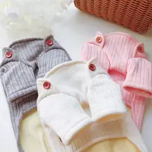 Теплая одежда для собак, худи для маленьких собак, утепленная флисовая рубашка, пальто с капюшоном для пуделя, мопса HF920, мягкая одежда для щенков, кошек, одежда для домашних животных