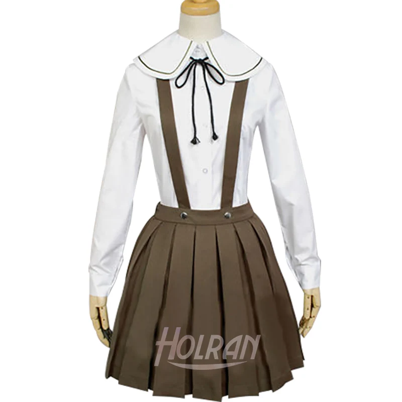 Danganronpa V3 : Trigger Happy Havoc Chihiro Fujisaki костюмы для косплея JK школьная форма девочек