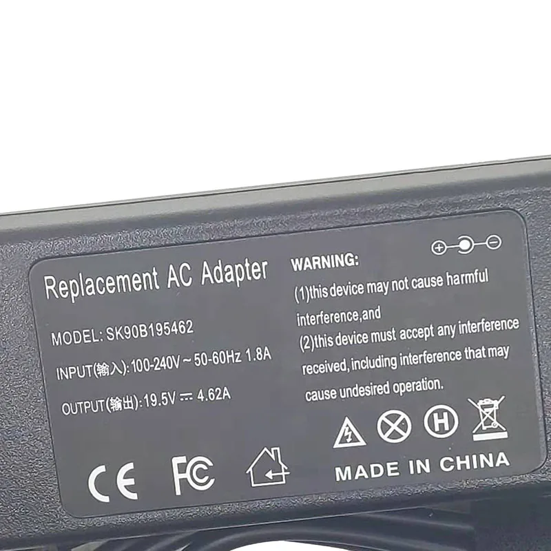 GZSM 19 5 V 4.62A 90 Вт 7 4*5 0 мм обеспечение резервного питания для ноутбука DELL PA 10 адаптер