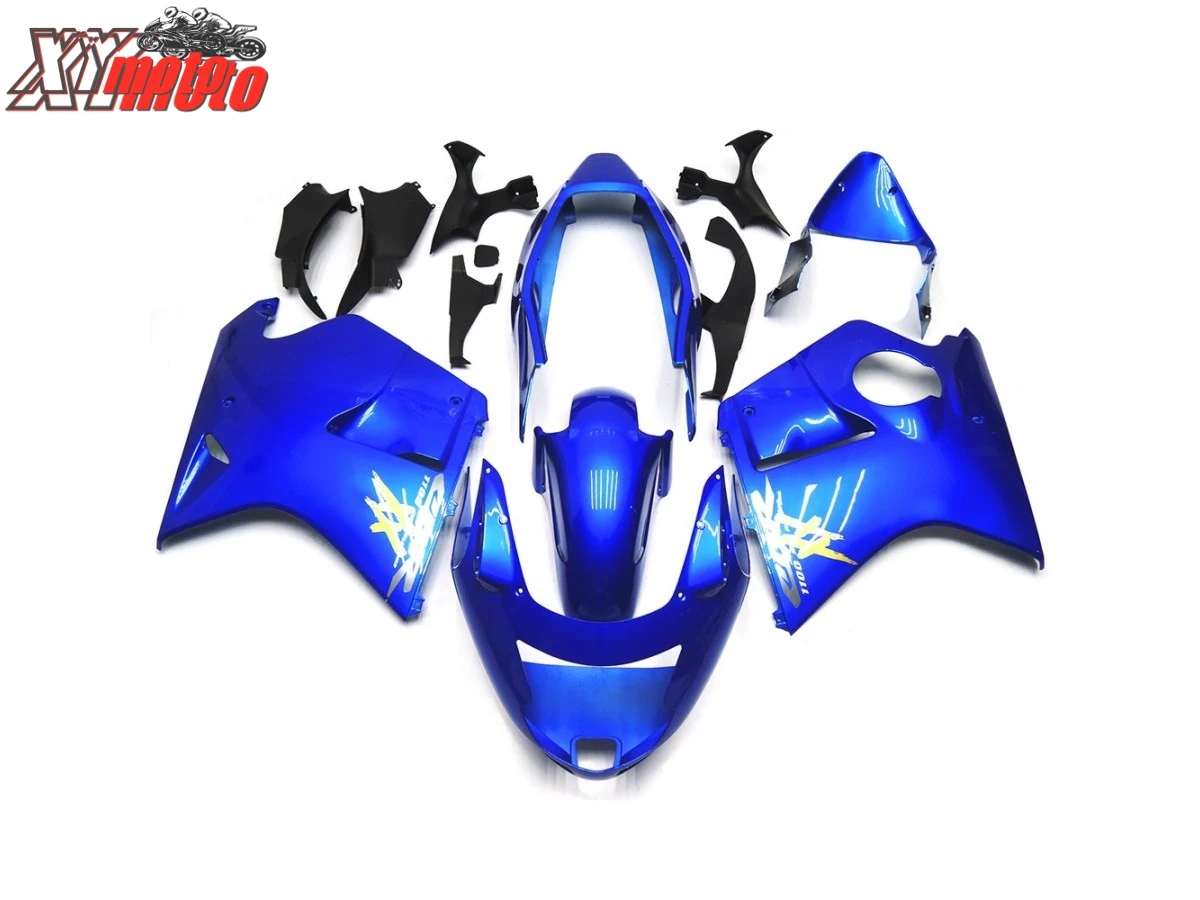 

ABS Fairing Kit For Honda CBR1100XX 1996-2007 Motorcycle Injection ABS plastic Fairings CBR 1100XX 96-07 Gloss Blue Bodyworks