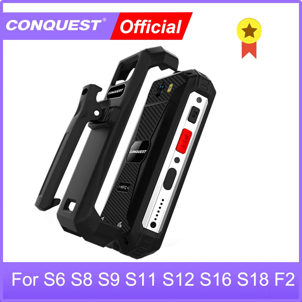 Оригинальный зажим для талии CONQUEST S6 S8 S9 S11 S12 S16 S18 S19 F2 Series прочный смартфон |