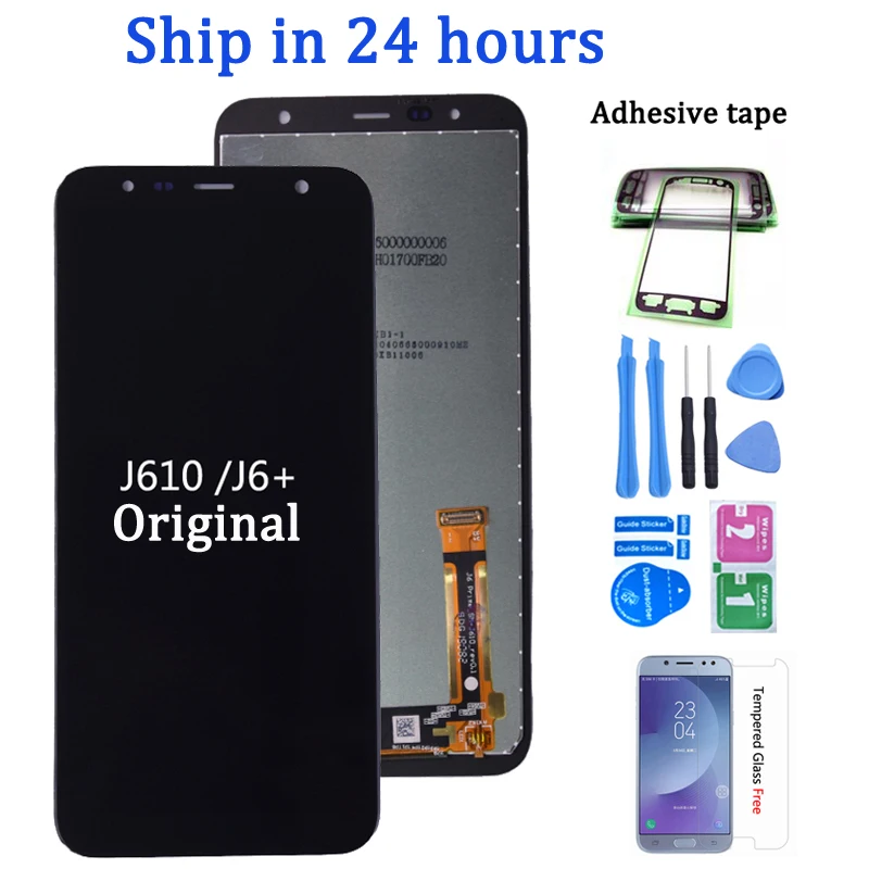 Original For Samsung Galaxy J6 PLUS J610 SM-J610F J610FN LCD display Touch Screen Assembly for plus lcd screen | Мобильные телефоны