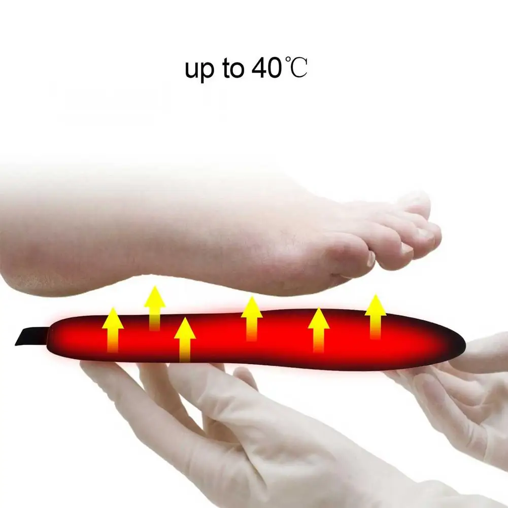 2100Mah Rechargeable Electric Heating Insoles With Remote Control Winter Warm Heated Insoles Sport Shoes Pads For Skiing Hunting