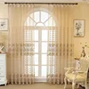 European Royal Luxury Beige Tulle Curtains for Bedroom Window Curtains for Living Room Elegant Drapes European Home Decor 362#4 ► Photo 2/6