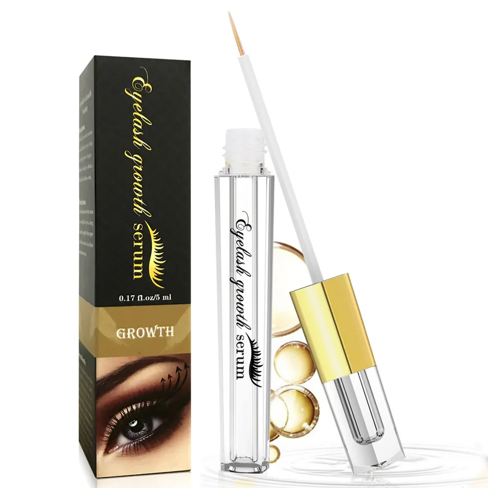 Makeup Mascara Cosmetics Eye Lash Lift Eyelashes Eyebrow Growth Serum 7 Days Enhancer Longer Fuller Thicker Lashes Lifting - Цвет: Yellow