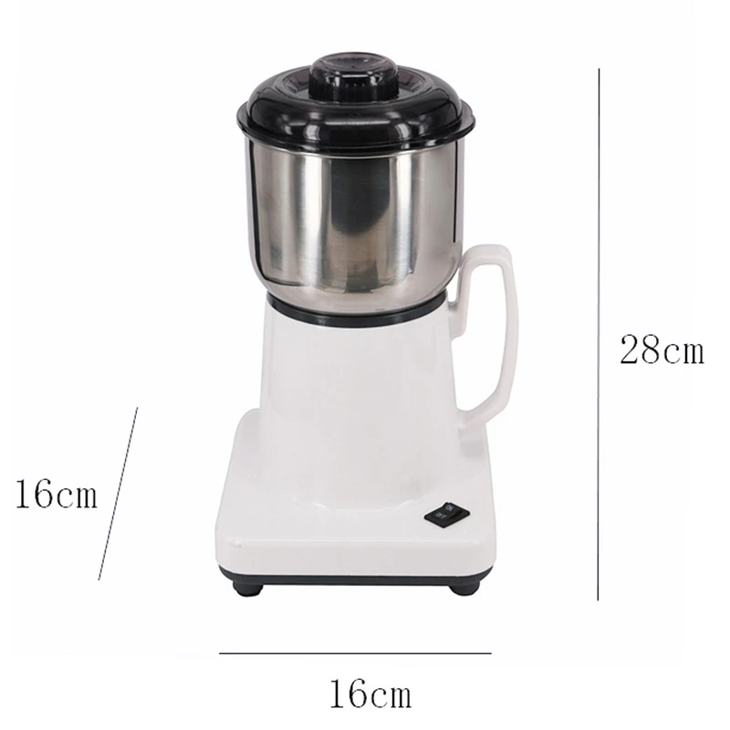 Electric Stainless Steel Coffee Grinder Coffee Miller Milling Machine Household Coffee Grinder Small Milling Machine Eu Plug