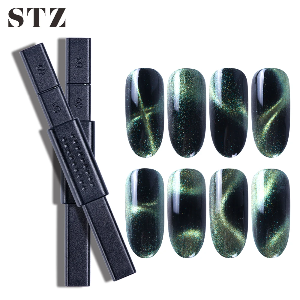 

STZ Cat Eyes Gel Magnetic Strong Magnet Sticks Board For Manicure Nail Polish 5D Cat Eye Effect Painting Pen Nail Art Tools #948