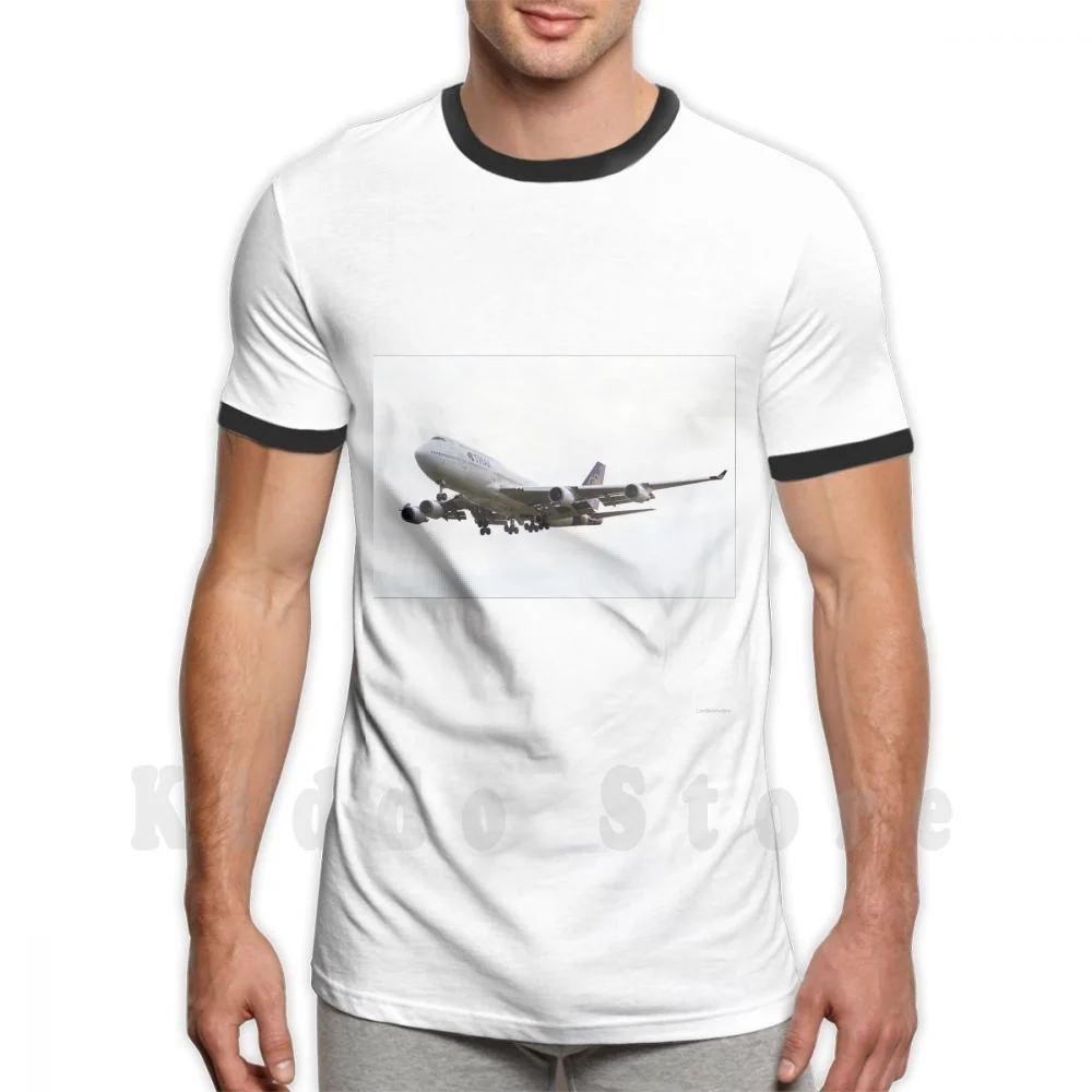 Maglietta Thai Spo2 Boeing 747 Uomo Cotone Cotone S - 6Xl Thai Tra Le Vie Aeree Boeing 747 Thai 747 Thai Tra Le Vie Aeree Boeing 747 Thai Tra Le Vie A