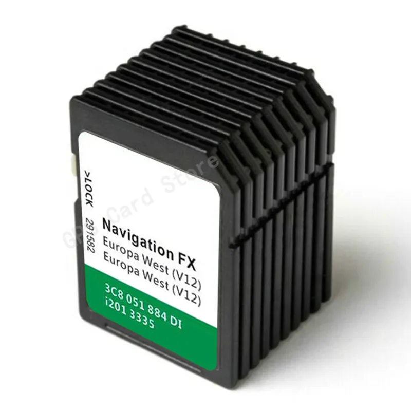 Professional Volkswagen Navigation FX SD CARD WESTERN EUROPE 2020 V12 VW RNS 310 SKODA - ANKUX Tech Co., Ltd