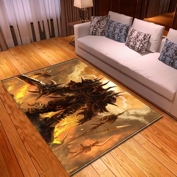 

3D Halloween Skulls Carpet Rugs Flannel Anti-slip Floormat Boys Bedroom Individuality Skulls Area Rug Large Living Room Carpet