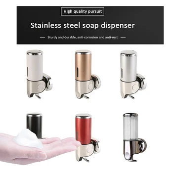 

2020NEW 500ml Bathroom Faucet Sink Shampoo handDispenser Liquid Soap Lotion Dispenser Pump Storage Holder Bottle Replace Bottle