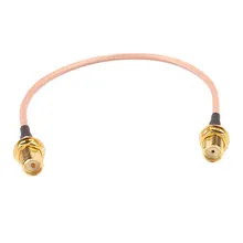 Uxcell RP-SMA-KY Женский к SMA-KY RG316 коаксиальный кабель косичка 20 см