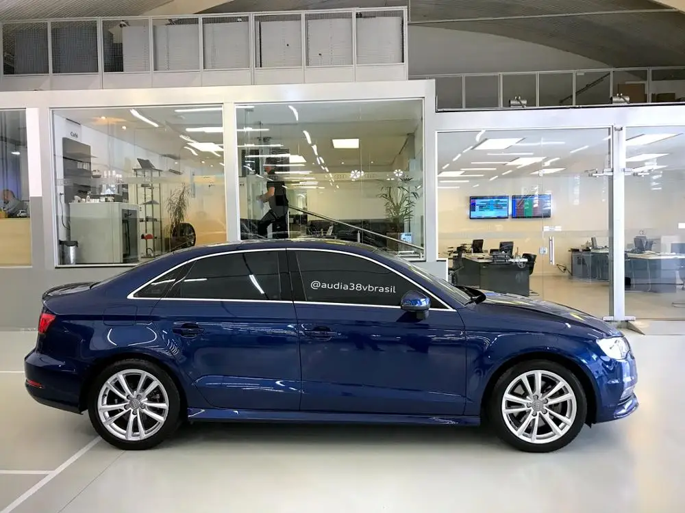 GOLFLIATH S3 style PP material unpainted side skirts for audi A3 sportback sedan 2013-