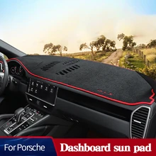 

Dashboard Sun Pad For Porsche Cayenne Panamera 2010-2021 Car Shade Mat Dust-proof Non-slip Tool Silicone Accessories