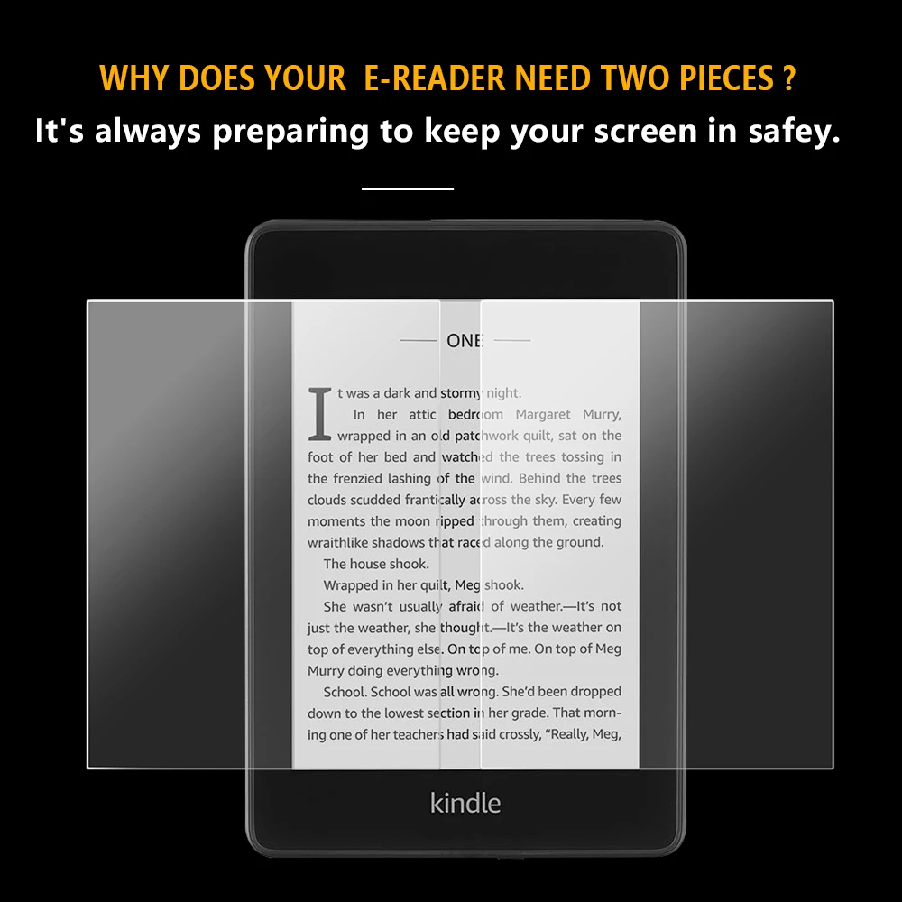 

Screen Protector tempered guard For kindle paperwhite kindle 10th 2018 2019 e-reader Tempered Glass Protective Film for kindle