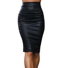 Женская весенне-летняя юбка, Женская юбка, удобная, тонкая юбка из искусственной кожи, вечерние, для ночного клуба XRQ88