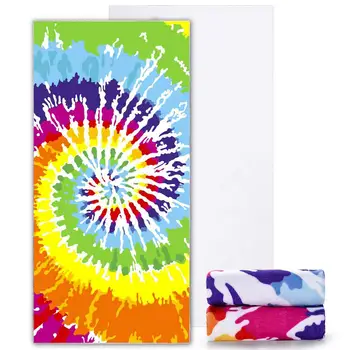 

Summer Towel 70*140cm Absorbent Microfiber Bath Towels Adult Quicky-dry Camping Large Swimming Shower Yoga Sport Towels