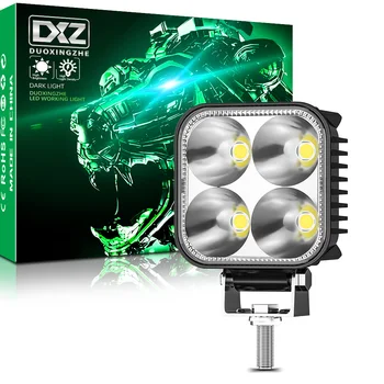 

12W LED Work Light 3 Modes Strobe Led Bar Car Truck Boat Offroad Driving