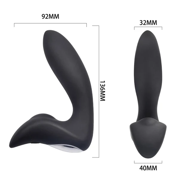 Vibrating Prostate Massager Men Butt Anal Plug Stimulator Clitoris Vaginal Wearable Vibrator Sex Toys for Adult Women Couples 3