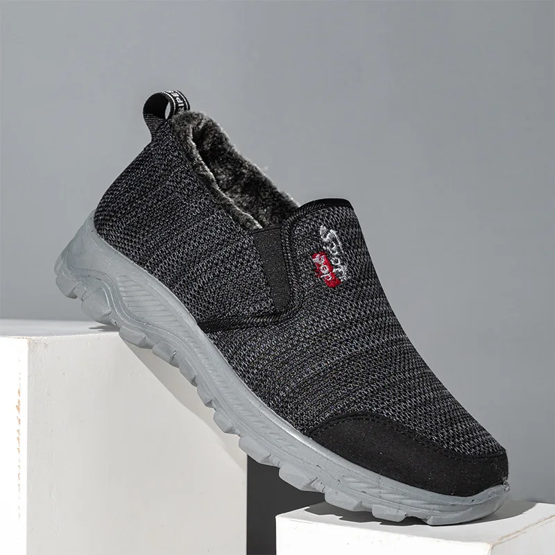 Women's Winter Footwear Plush Fur Boots For Women Retro Style Ladies Shoes Non-Slip Chunky Shoes Fashion Zapatos De Mujer