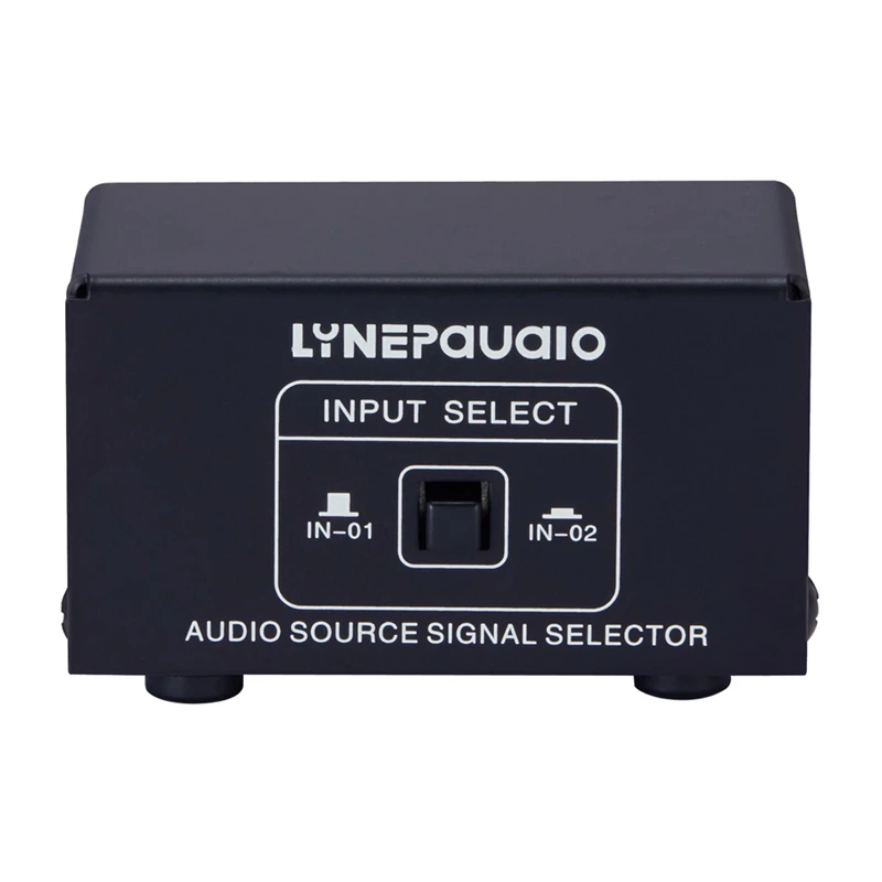 2 in 1 Out or 1 in 2 Out Source Signal Selector RCA Interface