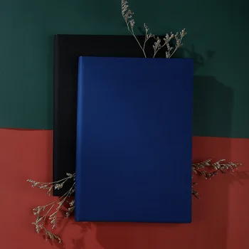 

PU leather notebook office stationery soft copy A5 business notebook hand ledger set