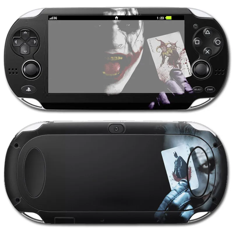 Наклейка "Джокер" для PS Vita psv 1000 видео игр наклейки виниловые кожа Ptotector Наклейка Обложка для Play Station psv 1000 - Цвет: YS-PSvita-0274