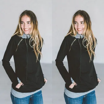 

women Hoodies And Sweatshirts Loose Hooded Trendy Pockets Womens Korean Style Harajuku Sweatshirt Long Sleeve Hoodie Women