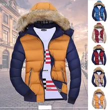 Мужской зимний теплый спортивный костюм на молнии, Повседневная Верхняя одежда с длинными рукавами в стиле пэчворк, пальто, Повседневная тонкая теплая куртка на молнии с карманом, пальто