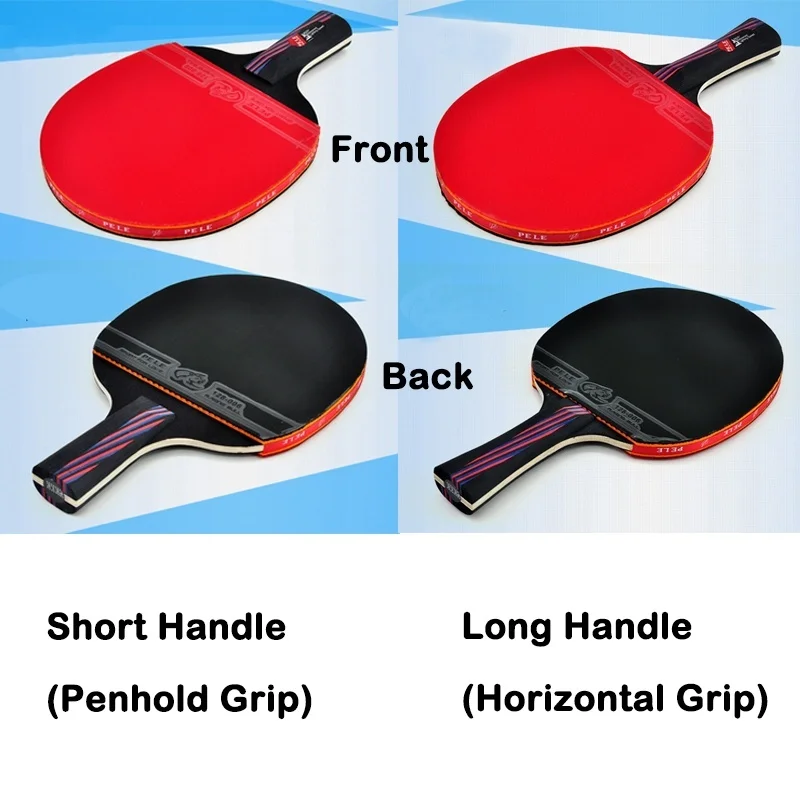 penhold Quelques Deal pour poignée plus courte ping pong raquette tennis de table Pagaie Batte 
