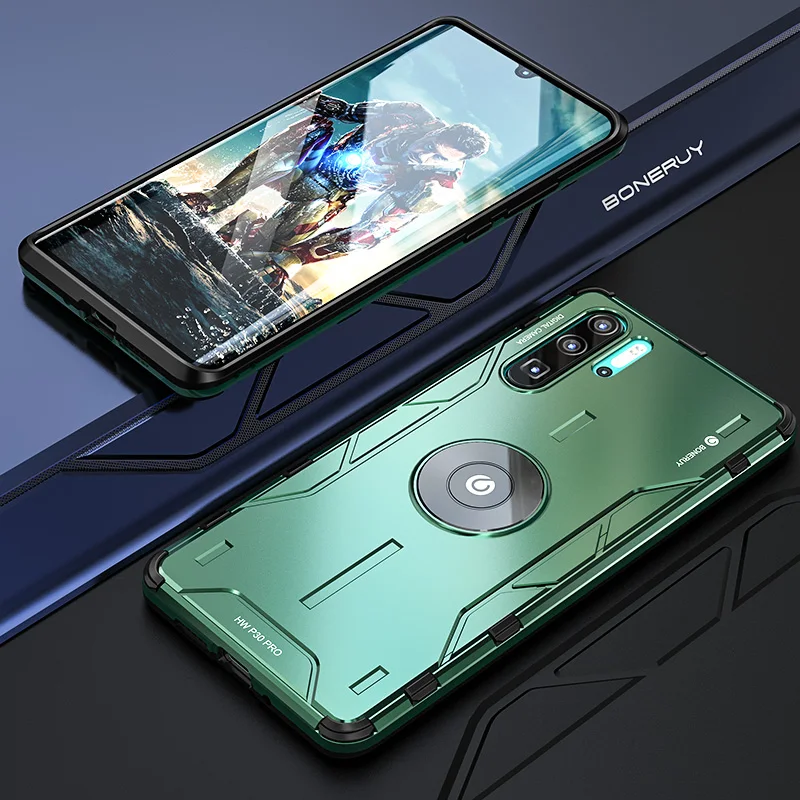Роскошный Алюминиевый металлический чехол бампер для Huawei P30 Pro Mate 20