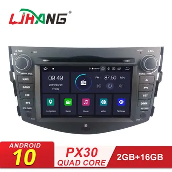 

LJHANG Car DVD Player Android 10 For Toyota RAV4 Rav 4 2007-2011 WIFI Multimedia GPS Navigation 2Din Car Radio Video Stereo Auto