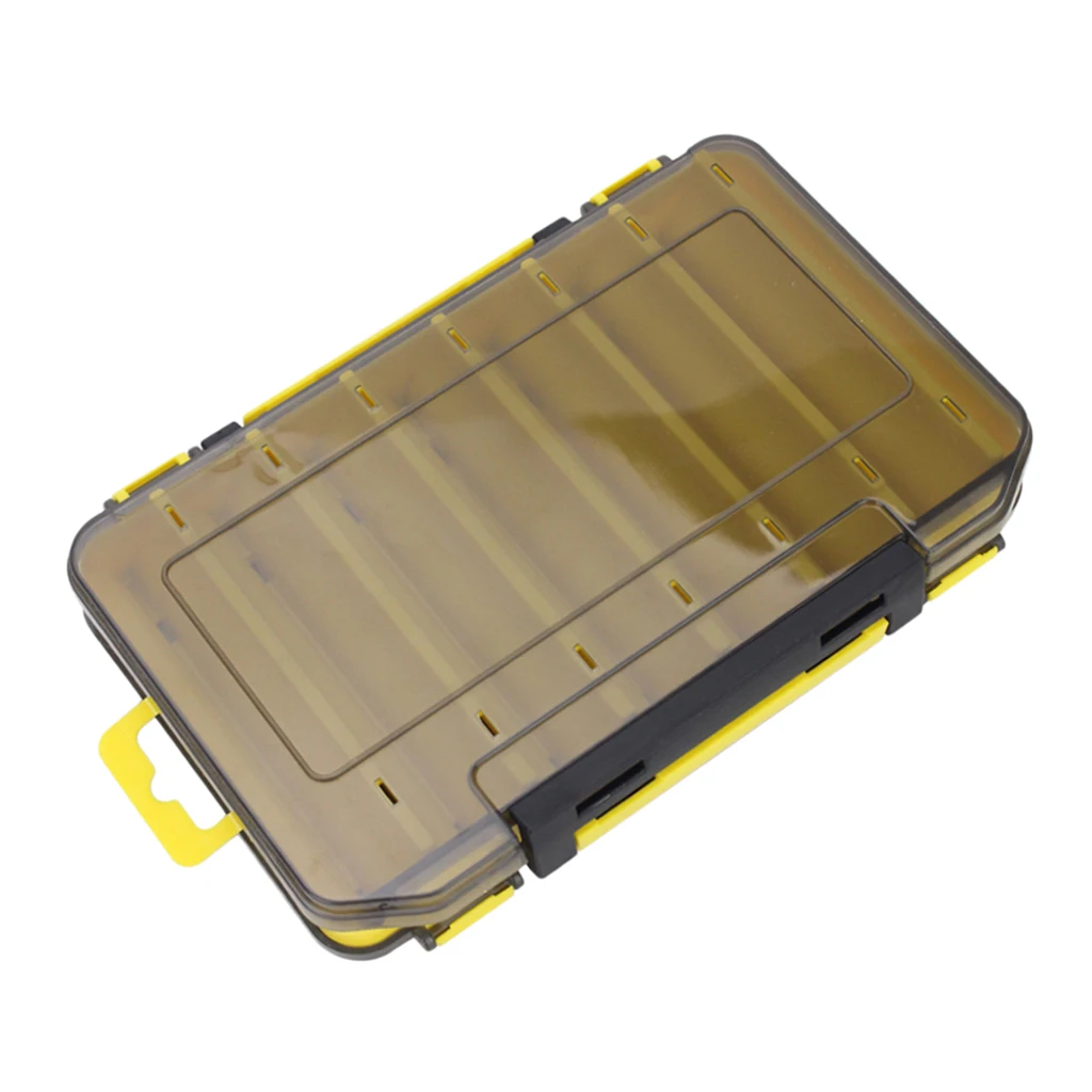 2 Sided Fishing Squid Jig Lure Storage Case PP Squid Jigs Hook Holder Organizer Fishing Tackle Boxes