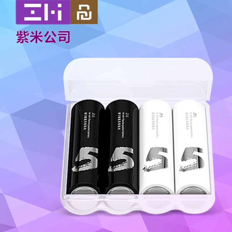 Зарядное устройство Youpin ZMI ZI5 AA/AAA Ni MH для аккумуляторов с 4 портами зарядное без USB