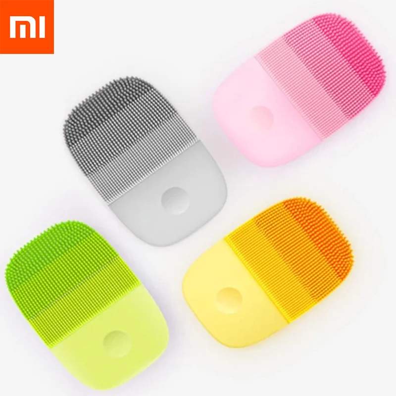 Xiaomi inFace электрическая глубокая Чистящая Щетка массажная Соник для мытья лица IPX7 водостойкое Силиконовое очищающее средство для лица Уход за кожей