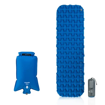 

Sandy Floyd Moisture-proof Air Mattress Portable Inflatable Mattress Camping Mat Nylon TPU Sleeping Pad Lightweight