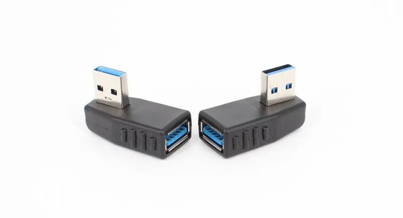 90 Degree Left Right Angled USB 3.0 A Male To Female Adapter Connector For Laptop PC Whosale&Dropship