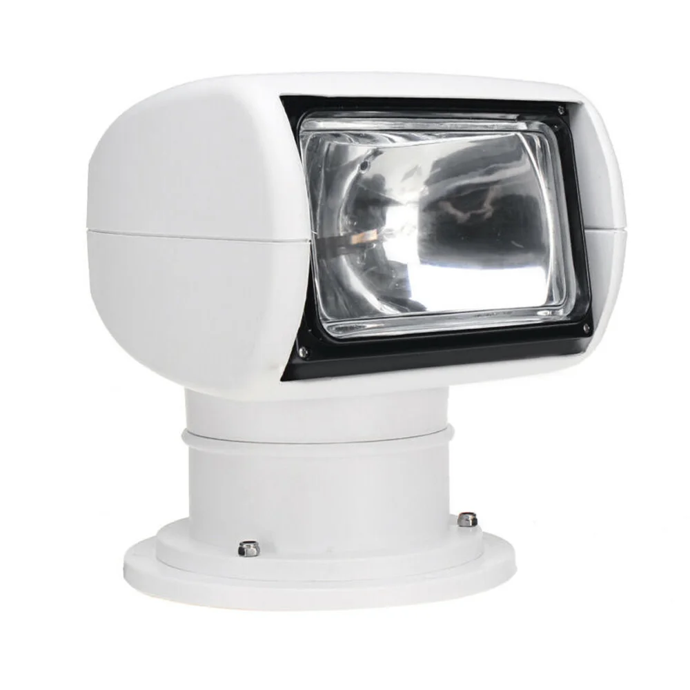 

Boat Remote Control Spotlight Marine Remote Searchlight 12V 100W Halogen Bulb Remote Control Instructions