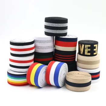 

Elastic Bands 2.5-5cm Elastic Ribbon Waistband Latex Webbing Band Bags Trousers Cloth DIY Sewing Accessories Rubber Band 1meter