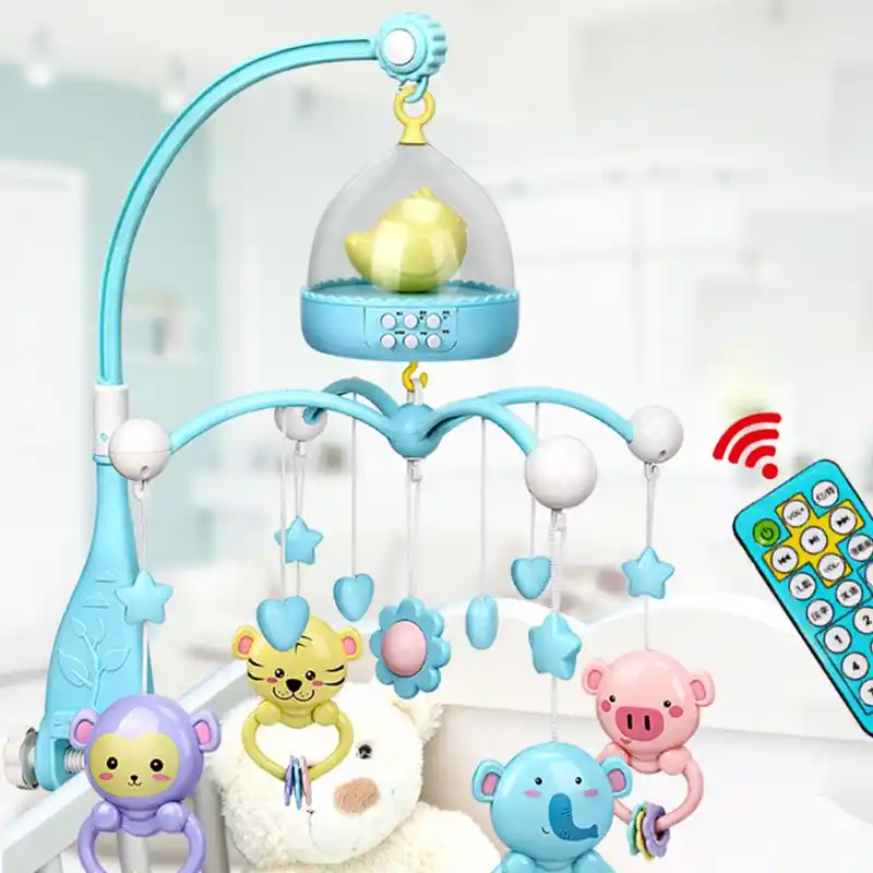 baby musical cot mobile night light