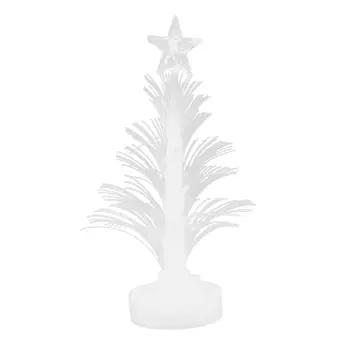 

Colorful LED Fiber Optic Nightlight Decoration Light Lamp Mini Christmas Tree Q0KF