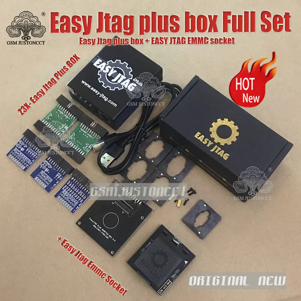 2022 оригинальная новая версия Полный комплект Z3X легкий Jtag plus box Easy-Jtag + Женская